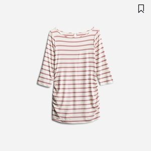 Charlote Maternity Ruched side knit top